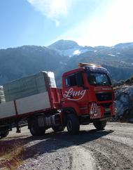 Enge Kehren forderten Maschine und Fahrer