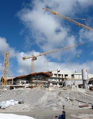 Baustelle auf 2.660 m