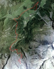 Transport von Hintertux zum Tuxer Fernerhaus. 11 km, ca 1.100 Hm 
